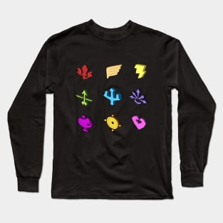 Hades Game God Symbols Long Sleeve T-Shirt